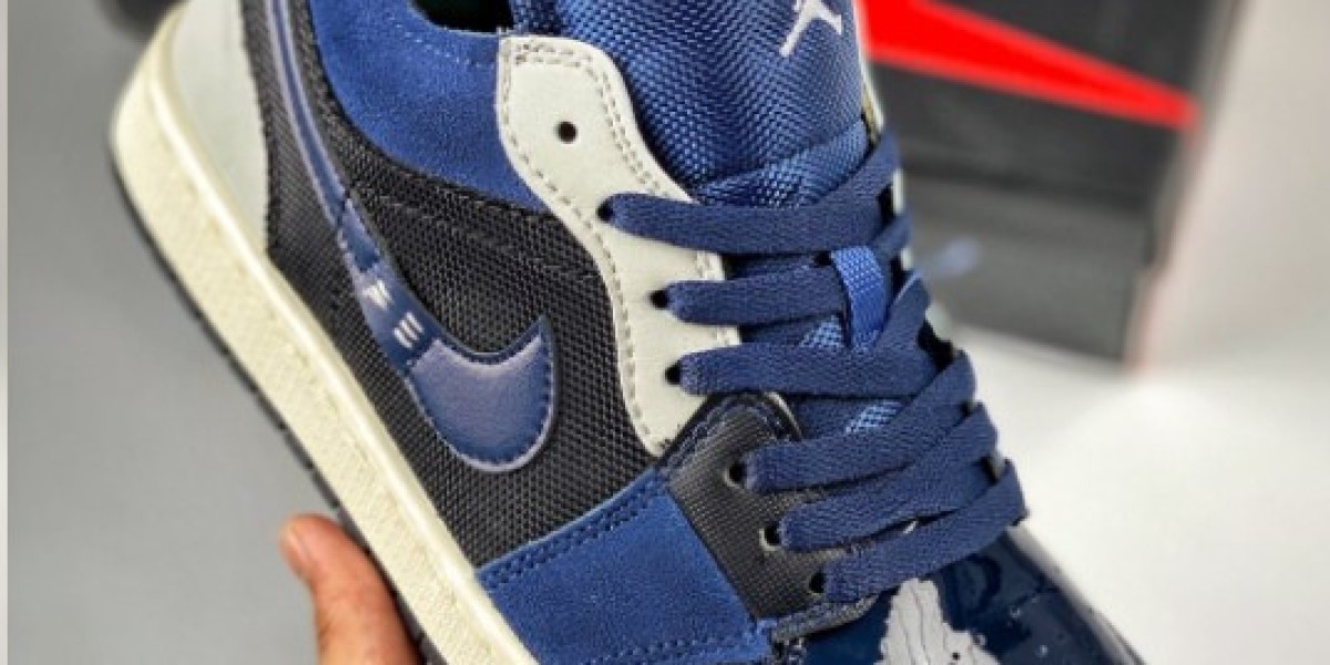 Air Jordan 1 Low: Obsidian Craft