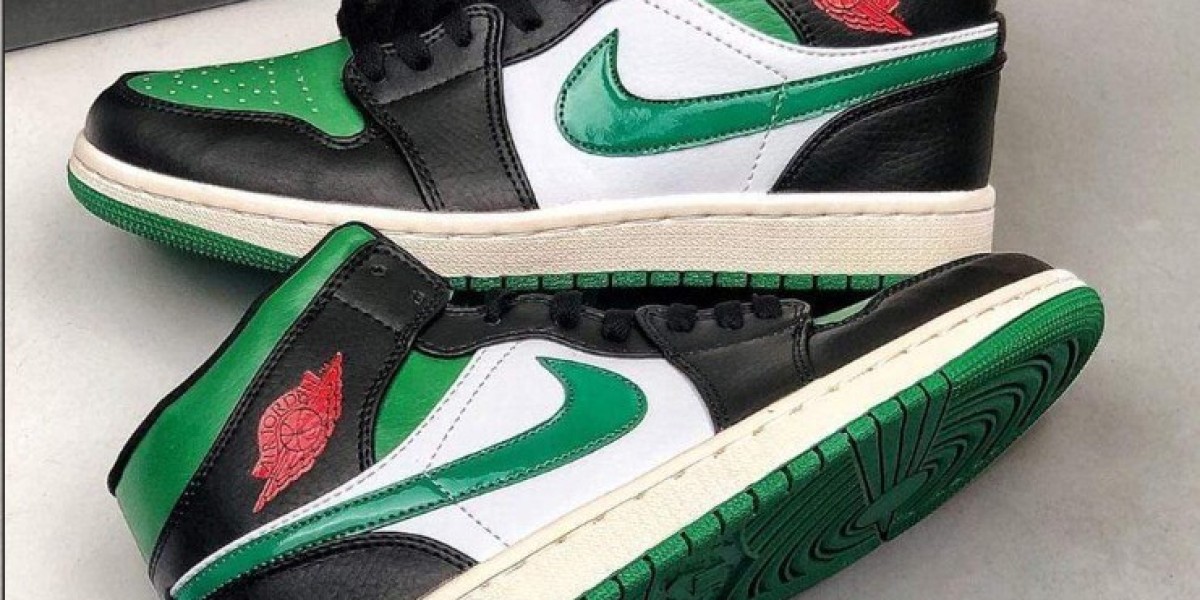 Air Jordan 1 Mid Pine Green: Éclat de Ação de Graças!