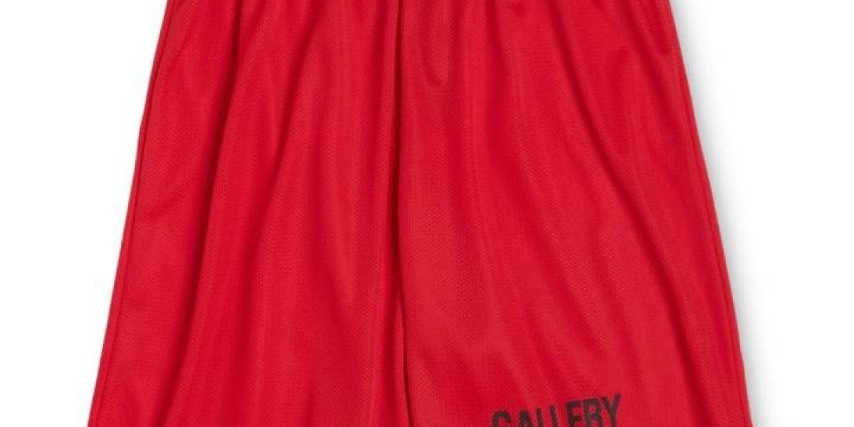 Vibrant Hues: Gallery Dept Red Short