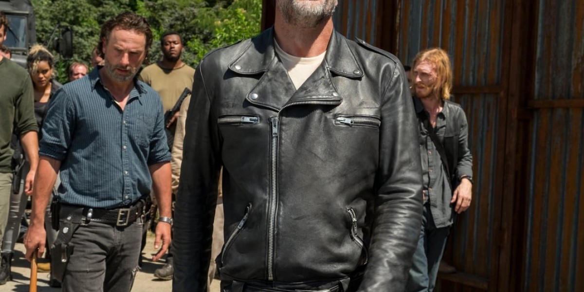 The Walking Dead: Negan's Iconic Black Leather Jacket Style