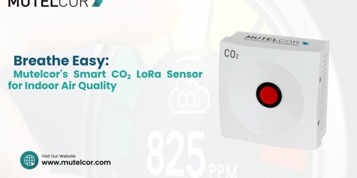 Breathe Easy: Mutelcor’s WirelessCO₂ LoRa Sensor for Indoor Air Quality