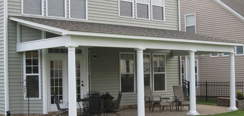 Install the Simplest Roof to Cover Your Porch